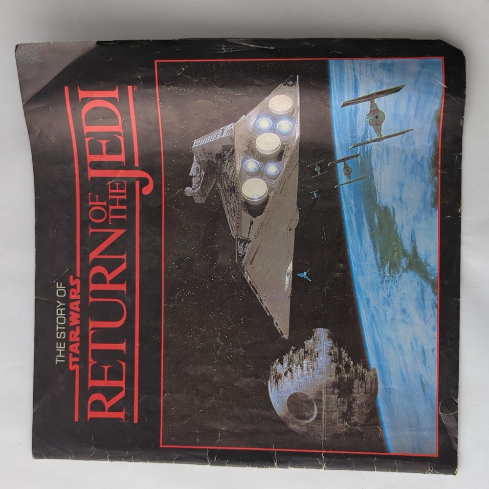 Star Wars Return of the Jedi Album Insert